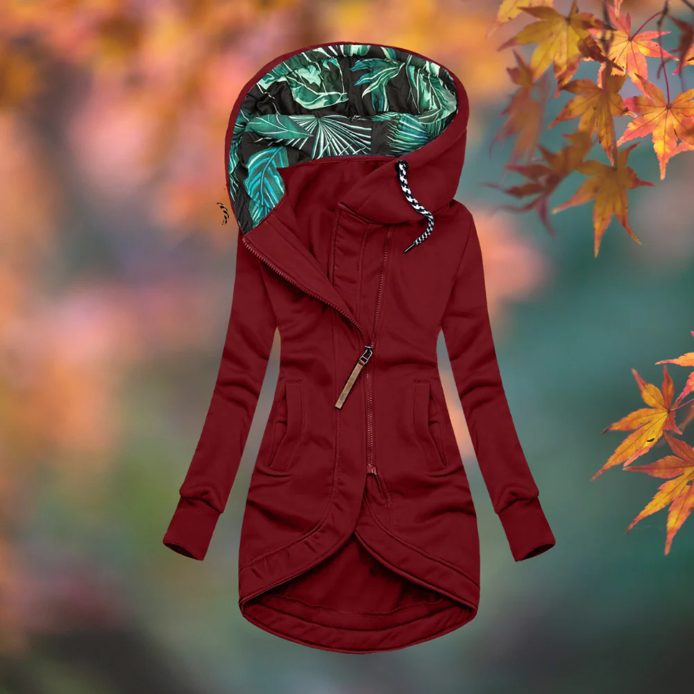 Patricia | chaqueta con capucha en siete colores