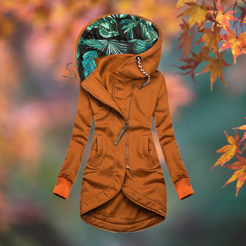 Patricia | chaqueta con capucha en siete colores