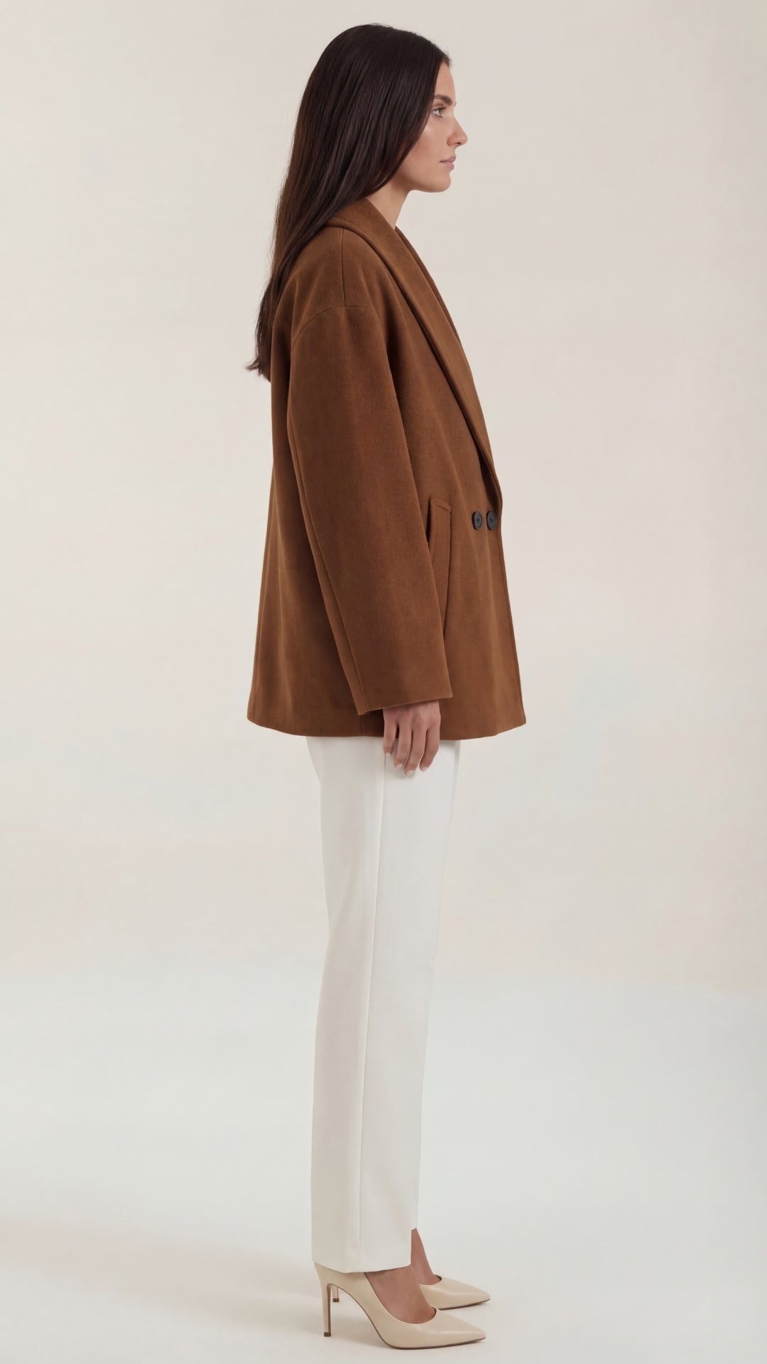 Isabel | abrigo oversized de corte casual