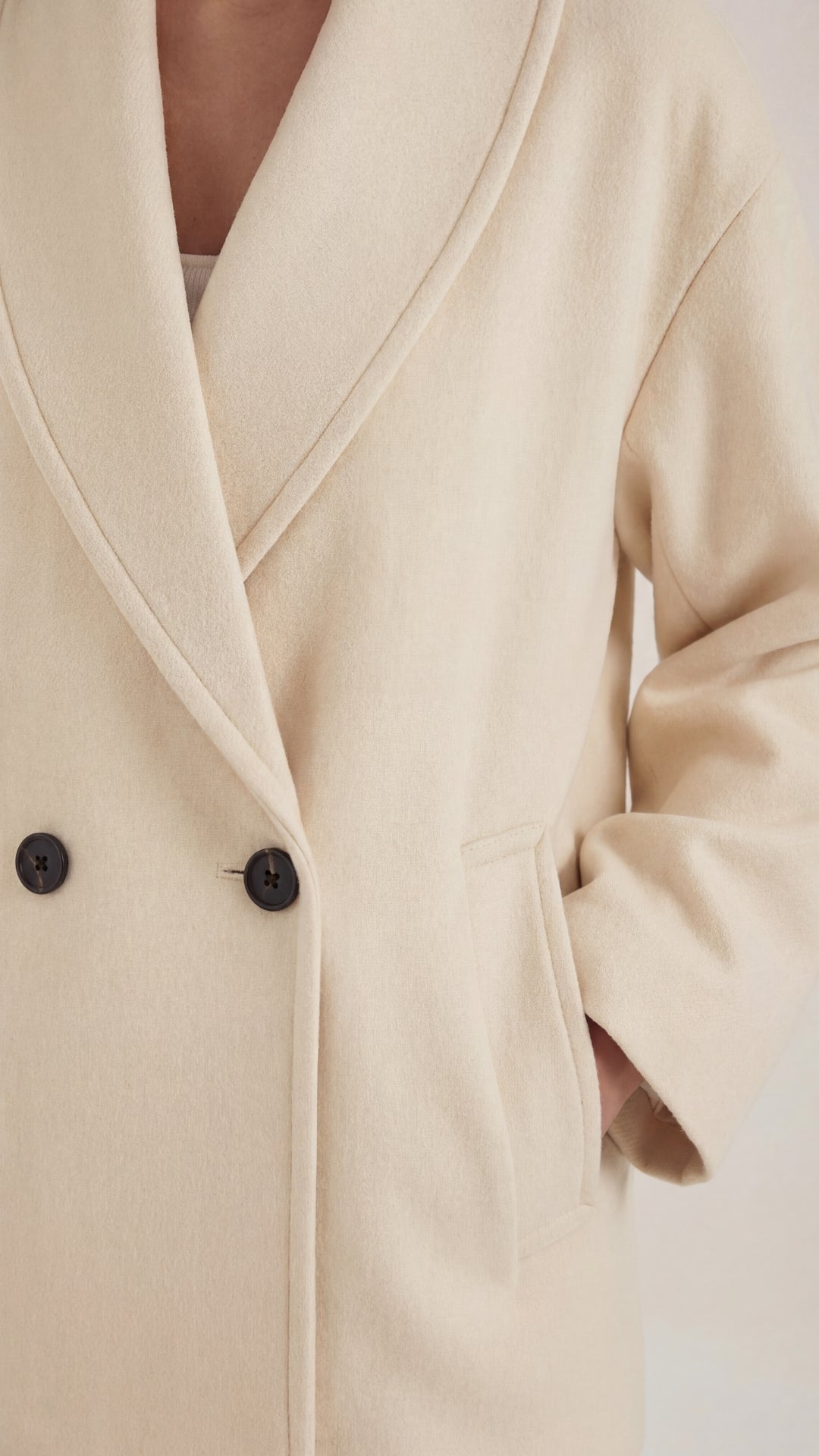 Isabel | abrigo oversized de corte casual
