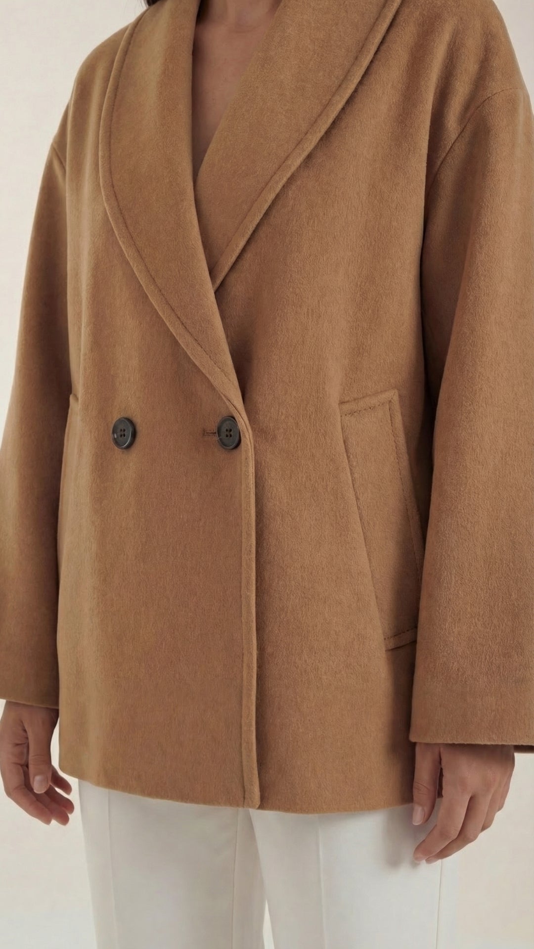Isabel | abrigo oversized de corte casual