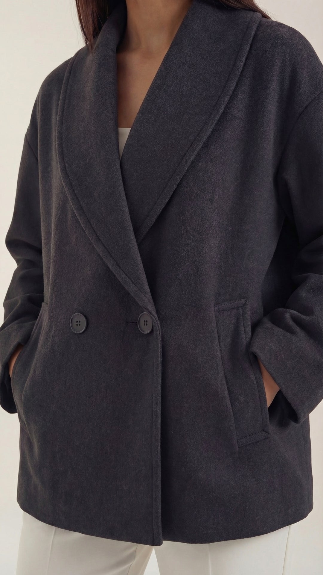 Isabel | abrigo oversized de corte casual