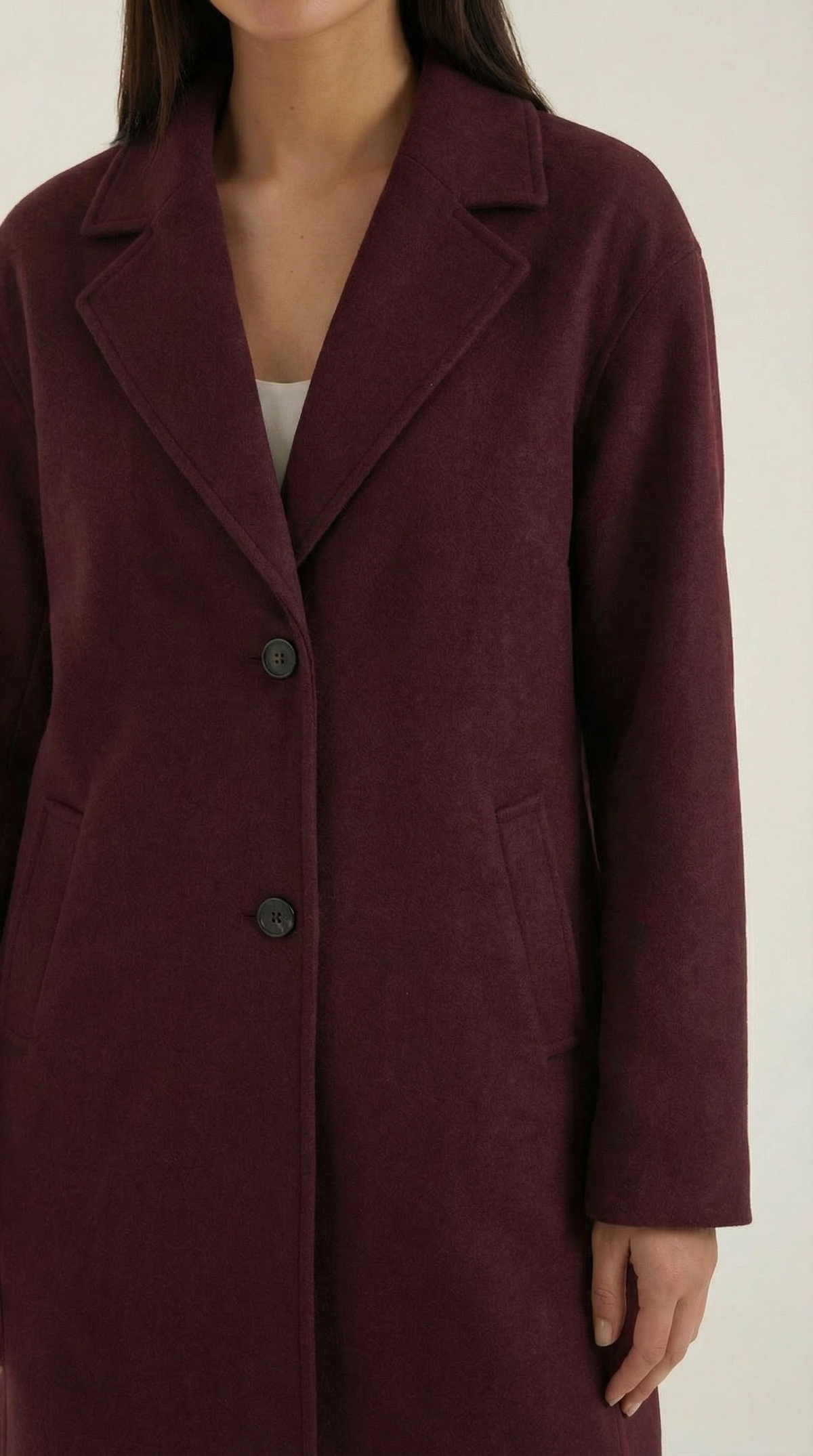 Pilar | abrigo oversized con forro interior