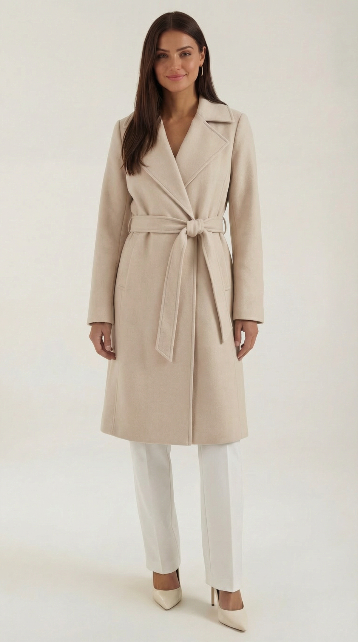 Lourdes | trench con cinturón