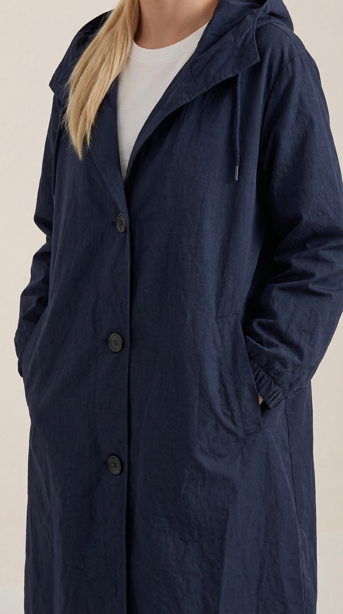 Isabel | chaqueta con capucha y bolsillos