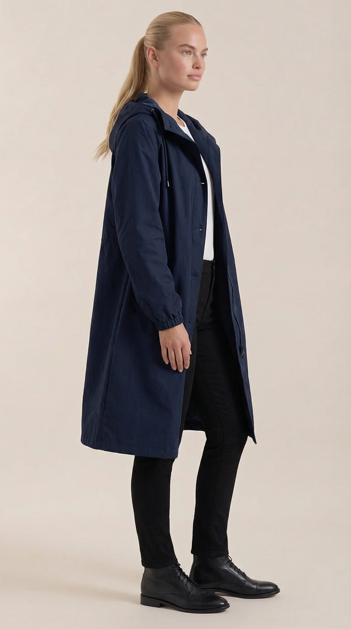 Isabel | chaqueta con capucha y bolsillos