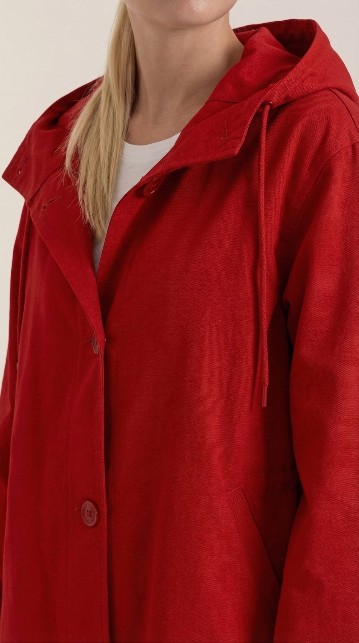 Isabel | chaqueta con capucha y bolsillos