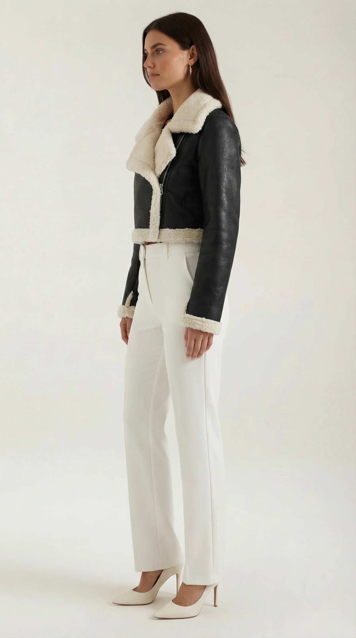 Cristina | chaqueta corta para llevar en capas