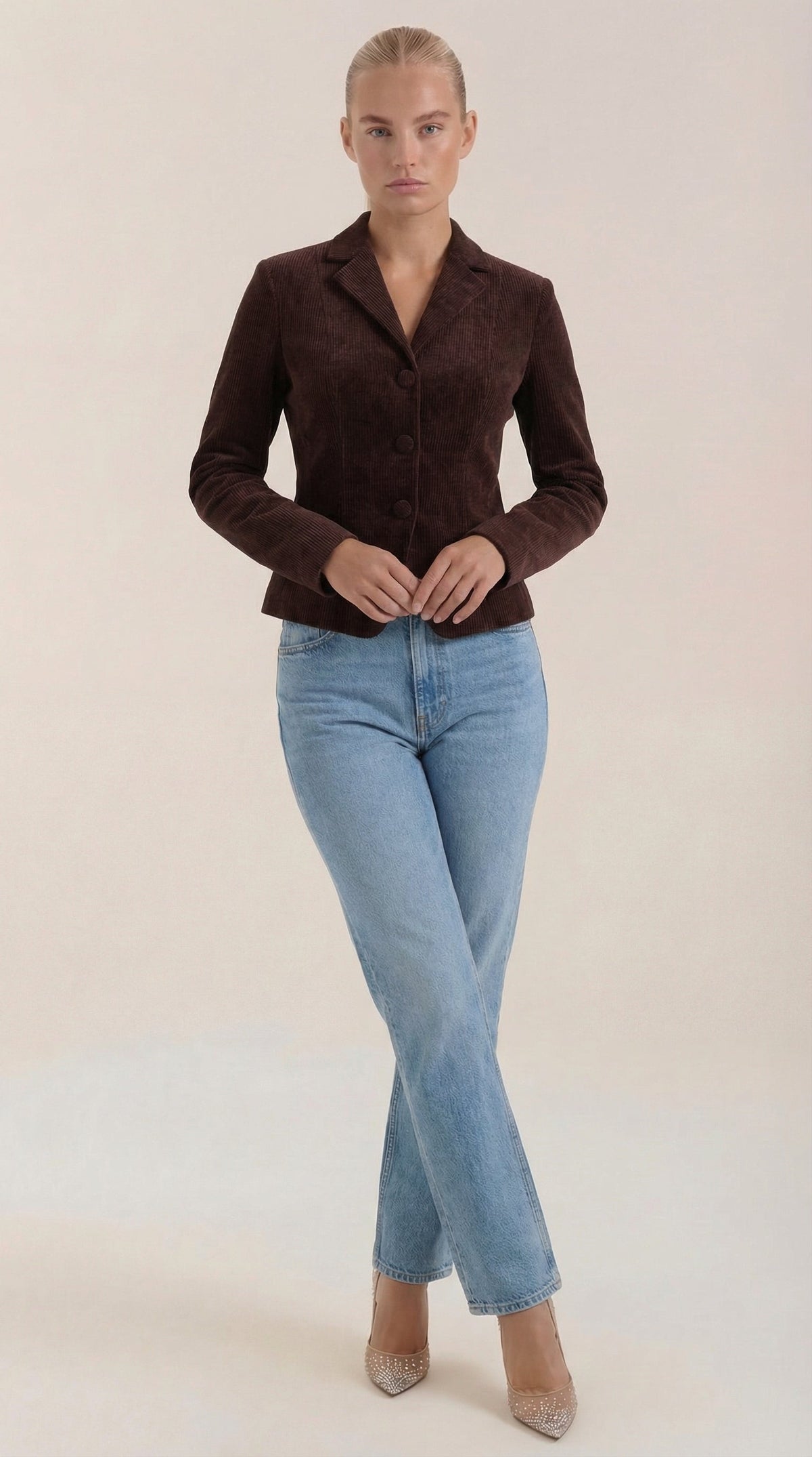 Teresa | blazer con botonera frontal