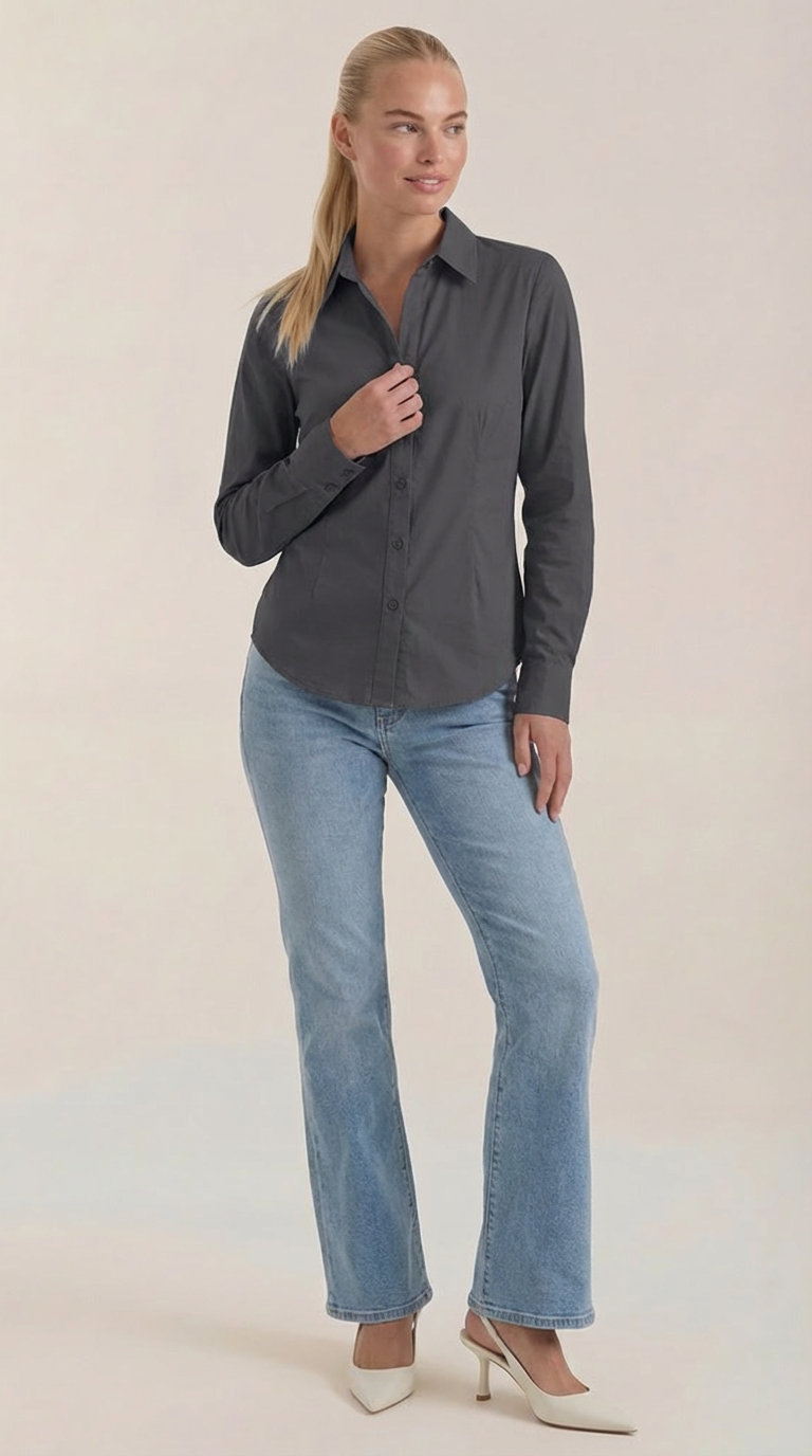 Cornelia Button-Up Blouse